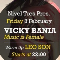 Nivel Tres Bar: Μουσικό event «Music is Female by Vicky Bania»