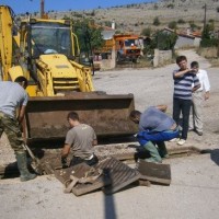 Καθαρισμός φρεατίων από τη ΔΕΥΑΒ στη Γαλατινή