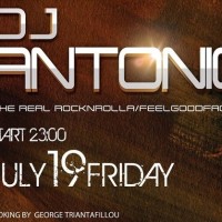 Dj Antonio, the real Rocknrolla / Feelgoodfactor, Παρασκευή βράδυ στο Nivel Tres Bar