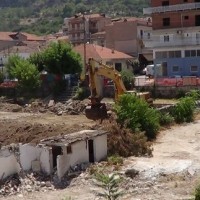 Eργασίες κατασκευής στο «Κτίριο Πολιτιστικού Κέντρου Σερβίων» – Βίντεο