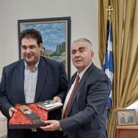 Επίσκεψη Αναπληρωτή Υπουργού Εσωτερικών Θοδωρή Λιβάνιου  στα γραφεία της Αποκεντρωμένης Διοίκησης Ηπείρου-Δυτικής Μακεδονίας